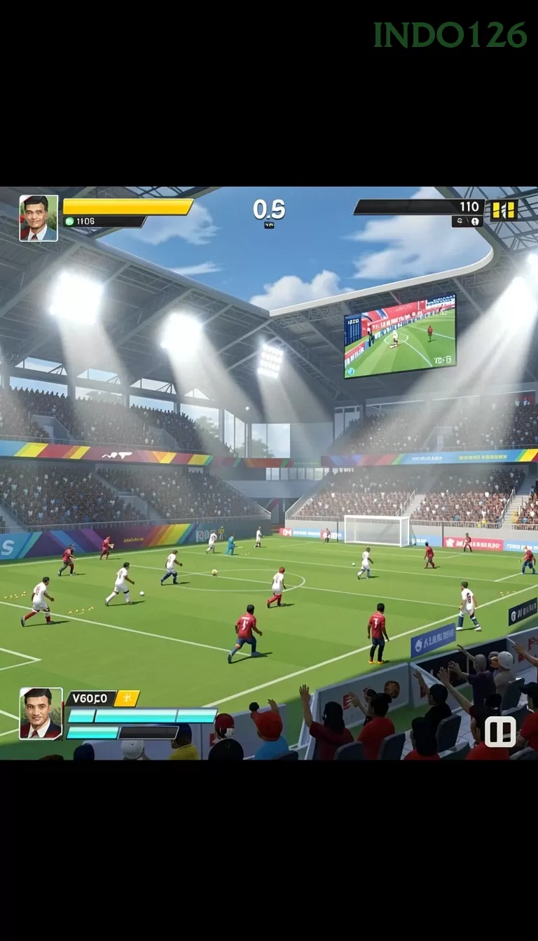 Cuplikan layar MPO2121 — menu navigasi