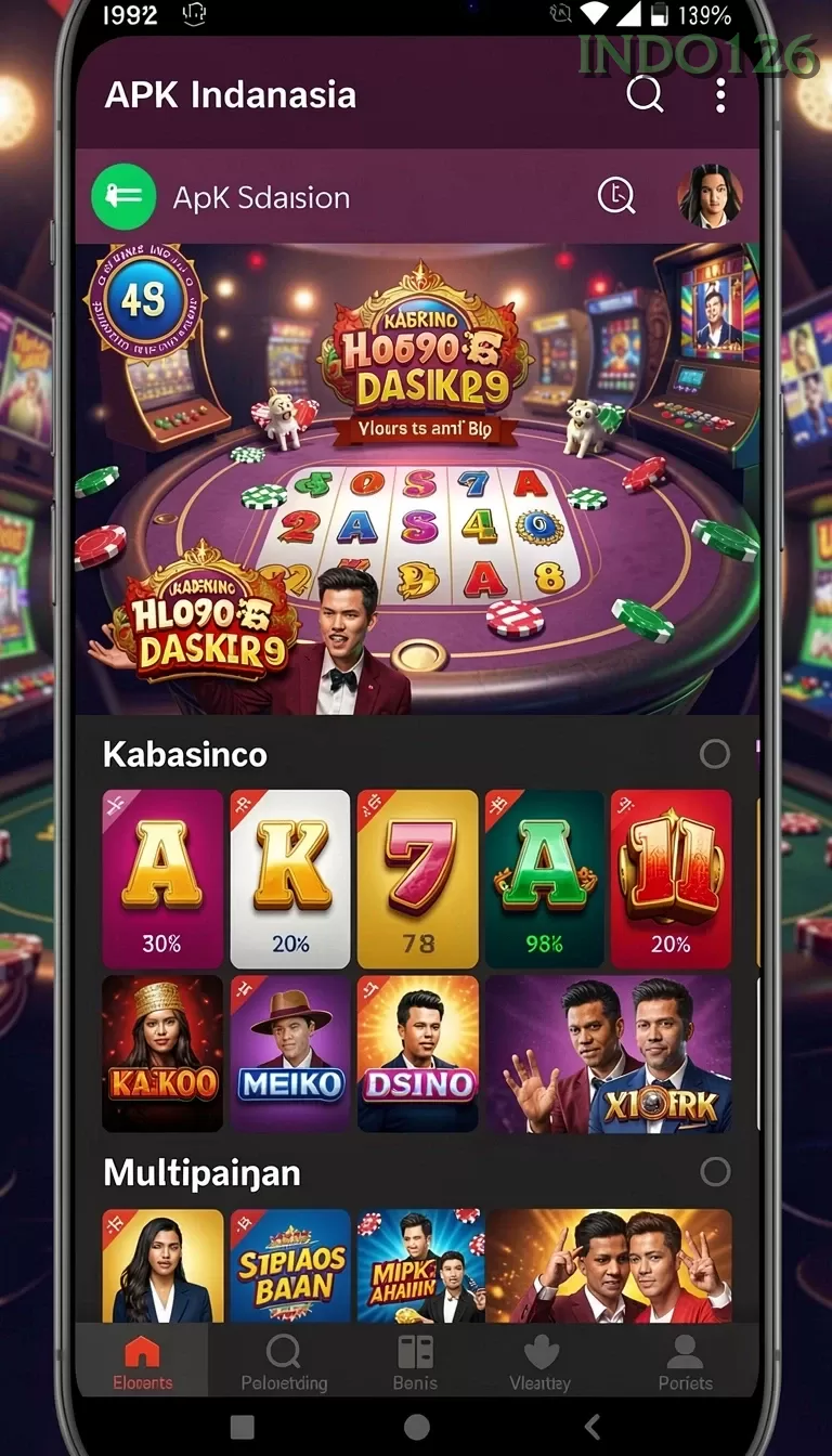 Cuplikan layar DOLANTOGEL — pengaturan akun