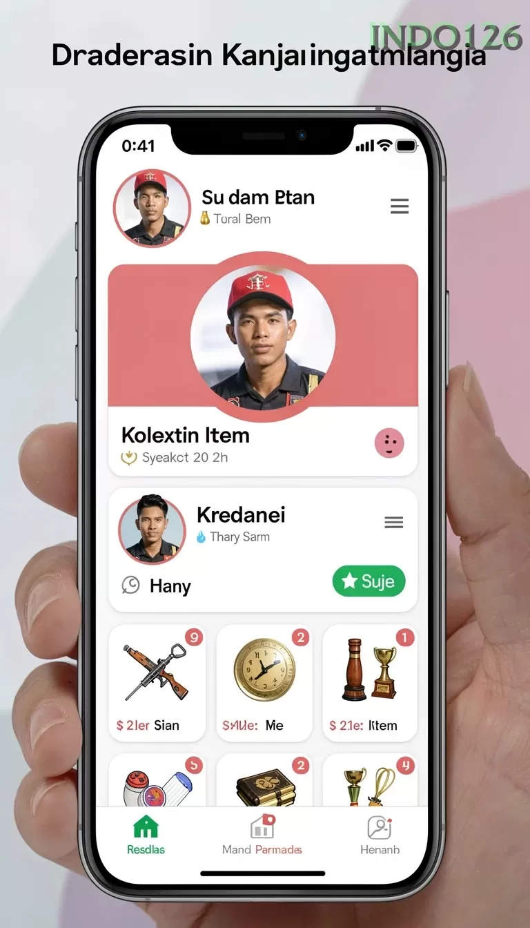 Cuplikan layar IDA777 — halaman utama